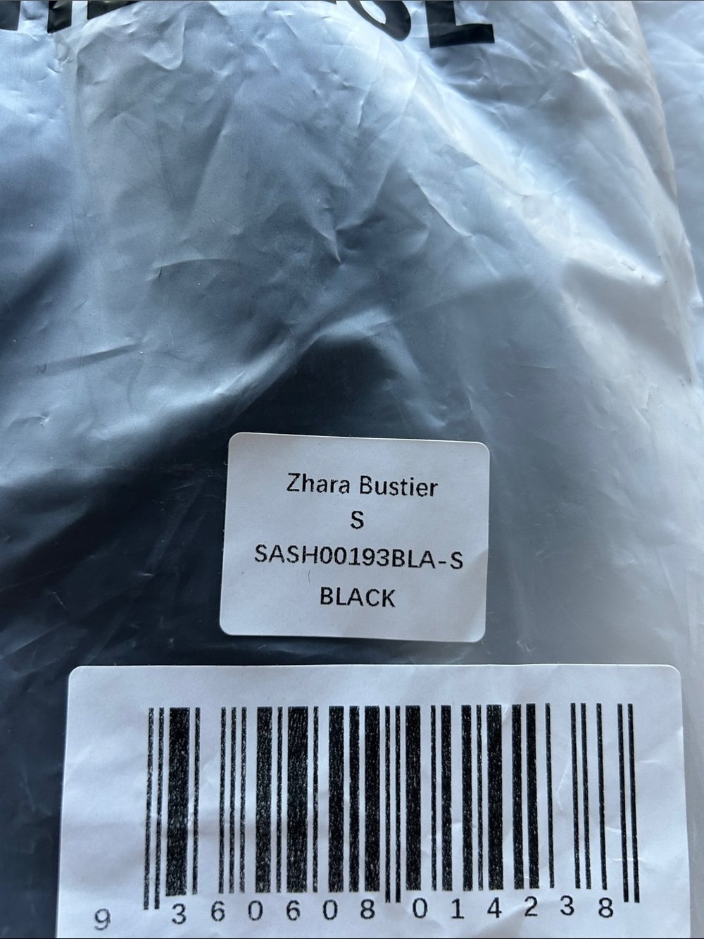 Sasha Therese Zhara Bustier Black S - Picture 9 of 9